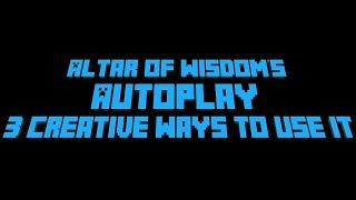 [Ableton Max 4 Live] Altar of Wisdom's Autoplay and 3 creative ways to use it