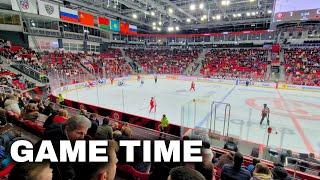 I Went to a RUSSIAN KHL Ice Hockey Game