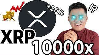 「币圈男神」瑞波币 XRP 24小时暴涨26%！即将涨达 10000倍？｜87man｜加密货币｜欧易OKX｜GameFi｜元宇宙