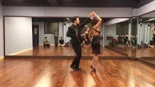 바차타 레슨 : 오초 아델란떼를 이용한 기본 패턴 Bachata Lesson : Ocho Adelante