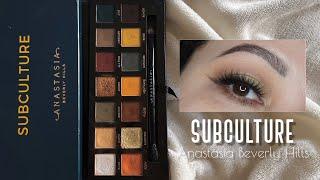 NEW YEAR / OLD MAKEUP TUTORIAL FT. ANASTASIA BEVERLY HILLS SUBCULTURE PALETTE