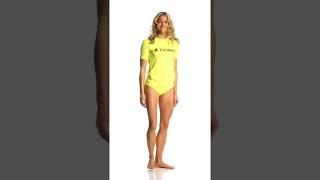 Nike Women's Short Sleeve Hydroguard Rashguard | SwimOutlet.com