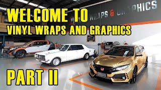 Vinyl Wraps and Graphics Wrap Shop Part 2 | Wrap Virus Journey