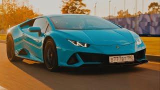 Катаю детей на Lamborghini