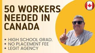 50 WORKERS NEEDED IN CANADA I HIGH SCHOOL GRADUATE I BUHAY SA CANADA