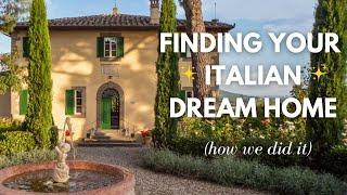 How We Bought Our Rustic House In Italy   (step-by-step process)