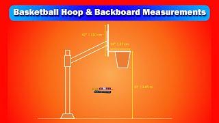 Basketball Hoop & Backboard Measurements