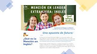 Mención Lengua Inglesa (Educación Primaria)