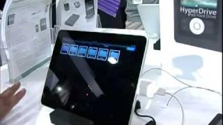 Macworld 2011 - HyperDrive iPad Hard Drive