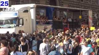 Gay Pride 2013 Roma - Balli per Diritti Omosessuali, Lesbiche e Trans