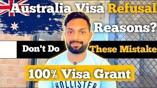 Australia visa refusal ? What’s the reasons ? Dont do these mistakes ! 100% visa grant #australia