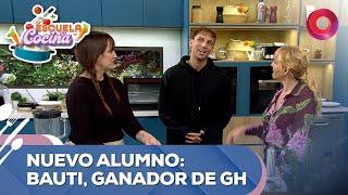 NUEVO ALUMNO: BAUTI, GANADOR DE GH | #EscuelaDeCocina Completo - 11/07 - El Nueve