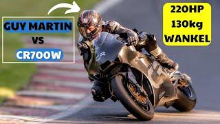 Guy Martin onboard a ROTARY bike