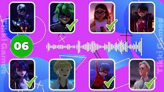 Guess the Voice Quiz Game  but it's Miraculous World Paris - Tales of Shadybug and Claw Noir