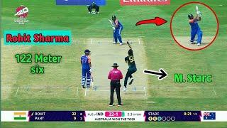 Top 10 Rohit Sharma Monster Sixes in Cricket