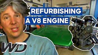 Edd China Refurbishes A Lamborghini Urraco V8 Engine | Wheeler Dealers