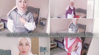 DENEMELİ KOMBİNLERİM️MAKİNEDE KİLİM YIKADIMGÜNLÜK VLOG