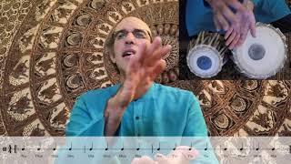 Teentaal Recitation Exercise #1 - RUDIMENTAAL by Shawn Mativetsky