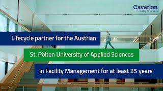 Lifecycle partner for St. Pölten University of Applied Sciences in Austria