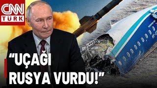 Azerbaycan Hükümeti Açıkladı! "Düşen Yolcu Uçağını Rusya Vurdu" Azerbaycan Uçağı Nasıl Düştü?