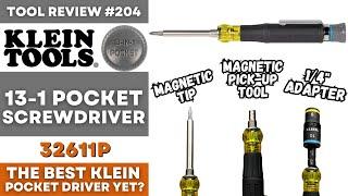 Klein 13-1 Pocket Screwdriver - Best One Yet? 32611P