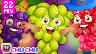 Grape Song | Learn Fruits for Kids and More Educational Nursery Rhymes & Kids Songs by ChuChu TV