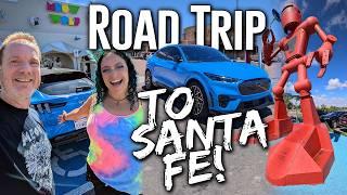 Electric Vehicle Road Trip in our Mustang Mach-E to Santa Fe | Superchargers & lines at EA - DAY 2