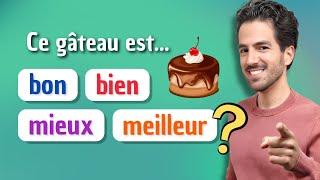 ️BON ou BIEN : MIEUX ou MEILLEUR ? | Explications + exemples + QUIZ 