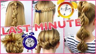 5 x 3 Minuten Frisuren  Last Minute  coole Frisuren auf die Schnelle