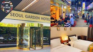 $115 USD! Hangang River(15min), Myeongdong(30min↑) | Seoul Garden Hotel | 4K KOREA HOTEL