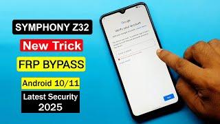 Symphony Z32 Frp Bypass Without Pc | Google Account Remove | Gmail Lock Remove Symphony Z32 | 100%