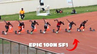 Men's 100m Semifinal 1 || African Games Trials 2024