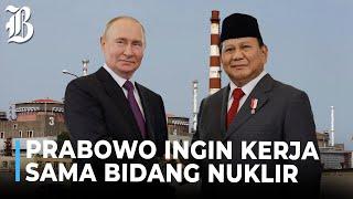 Prabowo Bertemu Putin di Kremlin, Bahas Nuklir!