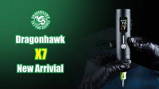 Dragonhawk X7 Wireless Tattoo Machine