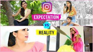INSTAGRAM - Expectation vs Reality | Hacks & Tricks for Perfect Pictures | #Fun #Anaysa