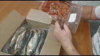 РАСПАКОВКА АСТРАХАНСКОЙ ВОБЛЫ ТОВАРИЩ РЫБАКОВ