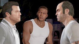 GTA V Franklin kills Michael and Trevor