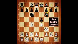 Two knights Defence Chess trap 