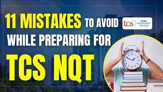 11 Mistakes to Avoid During TCS NQT 2025 Preparation| Step by step guide | @Frontlinesmedia