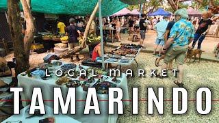 TOUR Of TAMARINDO MARKET, Costa Rica  Super Busy & Lots Of Vendors #travel #tourism