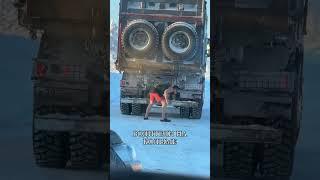 Дальнобой на Колыме в мороз #мороз #зима #колыма
