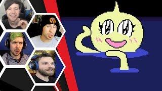 Let's Players Reaction To Meeting Onionsan | Undertale