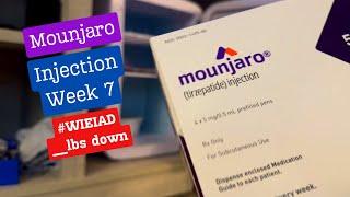 WEEK 7 MOUNJARO | WHAT I EAT IN A DAY | 6 WEEK DOCTOR'S VISIT #wieiadhealthy #mounjaro #tirzepatide