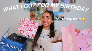 WHAT I GOT FOR MY BIRTHDAY HAUL!!*pinterest aesthetic