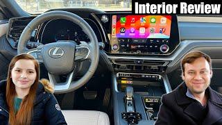 The 2024 Lexus TX Interior has TONS of Space and Thoughtful Touches