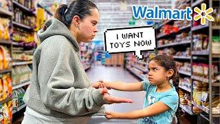 4 Yr Old Daughter Throw BAD Temper Tantrum After Not Getting A TOY *MOM FLIPS*