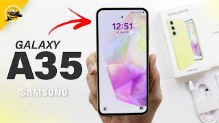 Samsung Galaxy A35 5G (Awesome Lemon) - Unboxing & First Review!