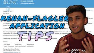 UNC Kenan-Flagler Business School Application TIPS! - Last Minute Advice (UBP)