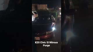 Civic Si - Nitrous Purge