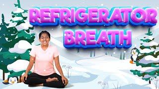 Breathing Exercise for Kids | Yoga for Kids | Refrigerator Breath | Sheetkari | Yoga Guppy